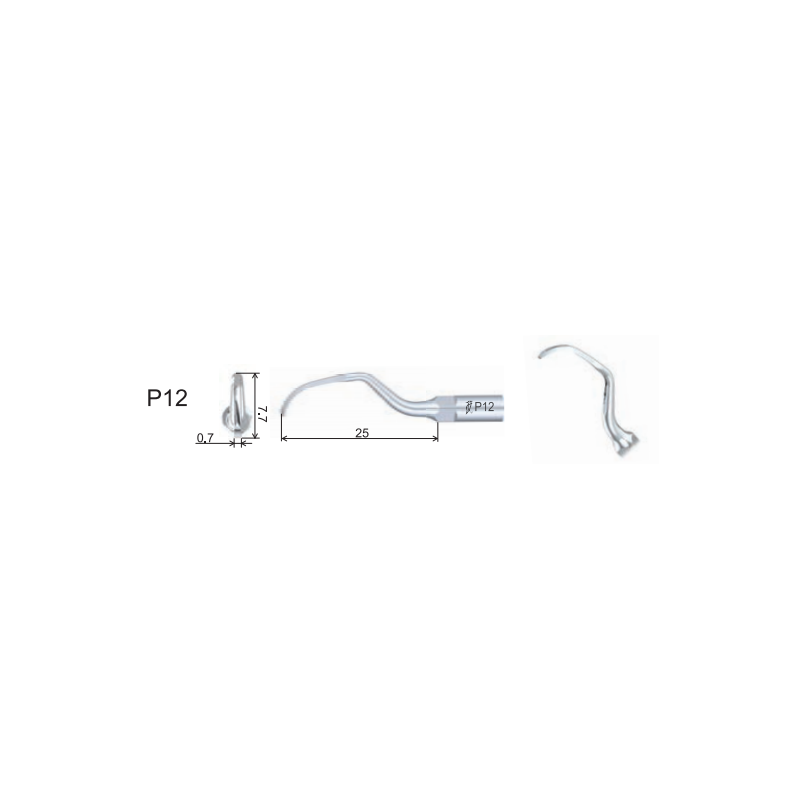 Insert P12/PD12 compatible N°H3 Satelec