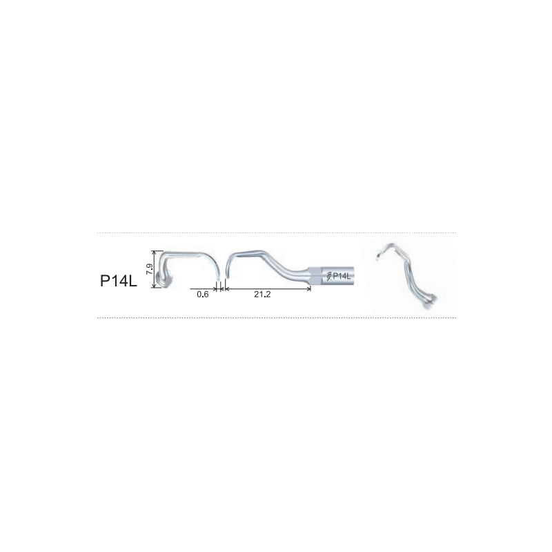 Insert P14L/PD14L compatible Satelec