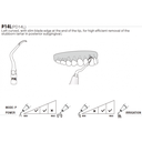 Insert P14L/PD14L compatible Satelec