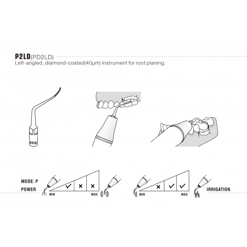 Insert P2LD/PD2LD compatible N°2HR Satelec