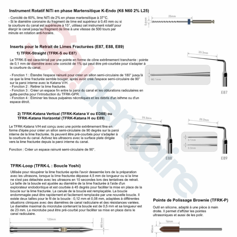 TFRK - Terauchi File Removal Kit (avec E87-E88-E89)